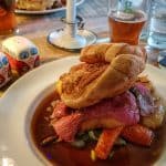 Best Sunday roast in West Sussex, Roast beef at The George Eartham, West Sussex